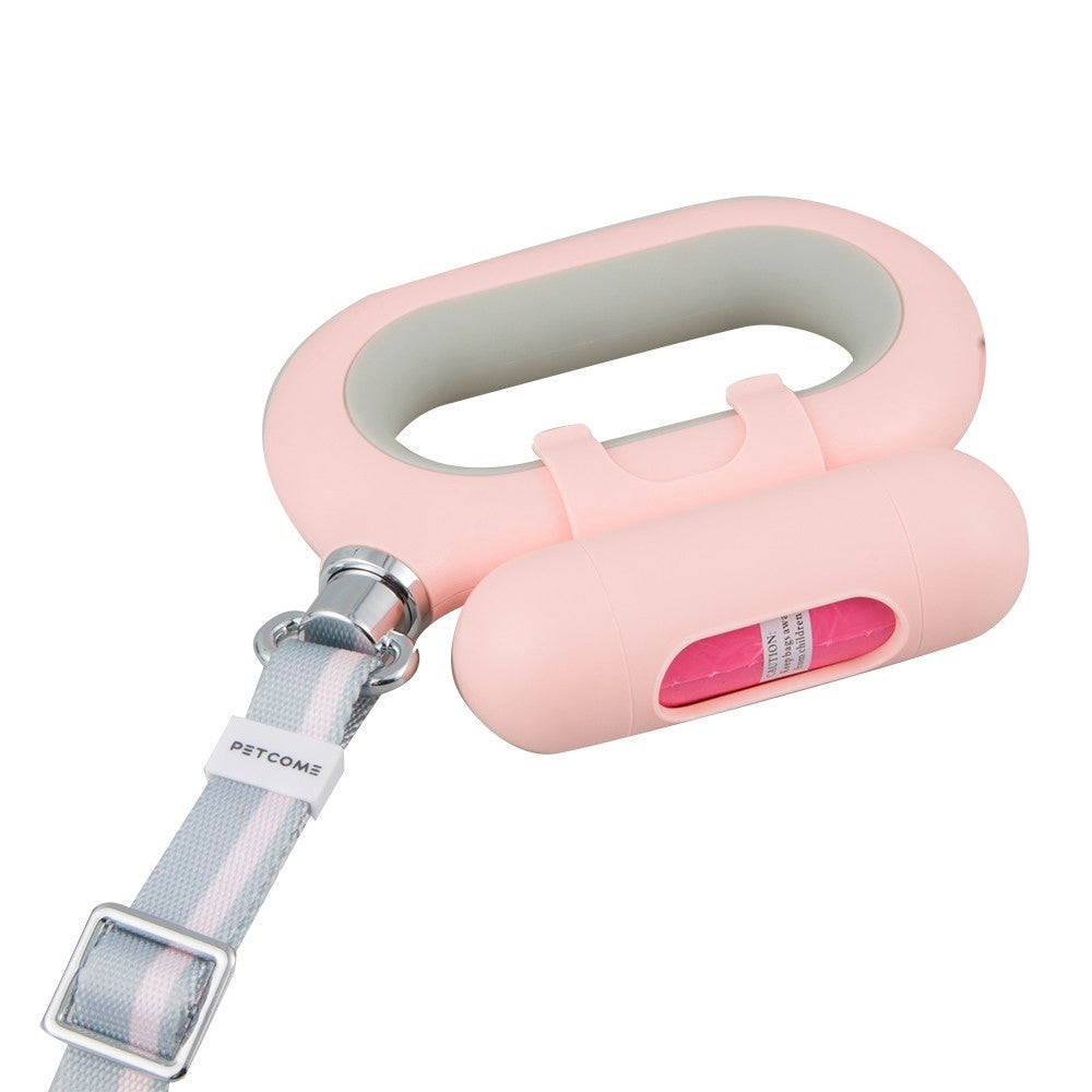 HKM-851475 Medium-Sized Pet Walking Rope Collar with Bluetooth Connection and Integrated Battery