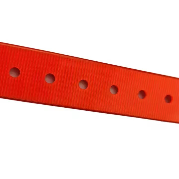 HKM-110995 Waterproof Dog Collar - Adjustable 70cm, Available in Black, Red, Yellow