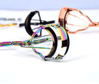 HKM-205843 Portable Eyelash Curler with Silicone Pad - Compact Beauty Tool for Curled 3D Lashes