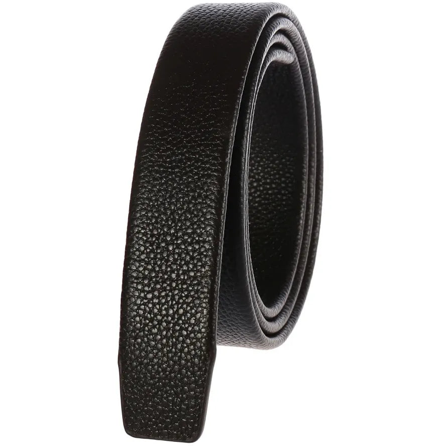 HKM-327187 Genuine Cowhide Automatic Buckle Belt for Men, Style LY36-131