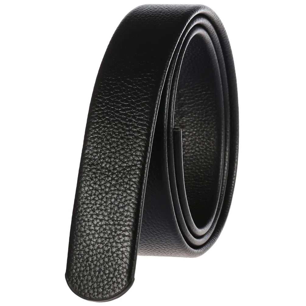 HKM-327187 Genuine Cowhide Automatic Buckle Belt for Men, Style LY36-131