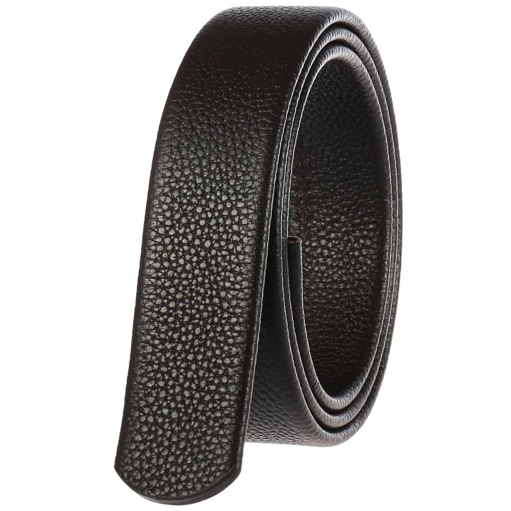 HKM-327187 Genuine Cowhide Automatic Buckle Belt for Men, Style LY36-131