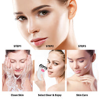 HKM-116627 Microcurrent Beauty Instrument for Home Use - Rechargeable & Compact Design, Enhances Skin Vitality