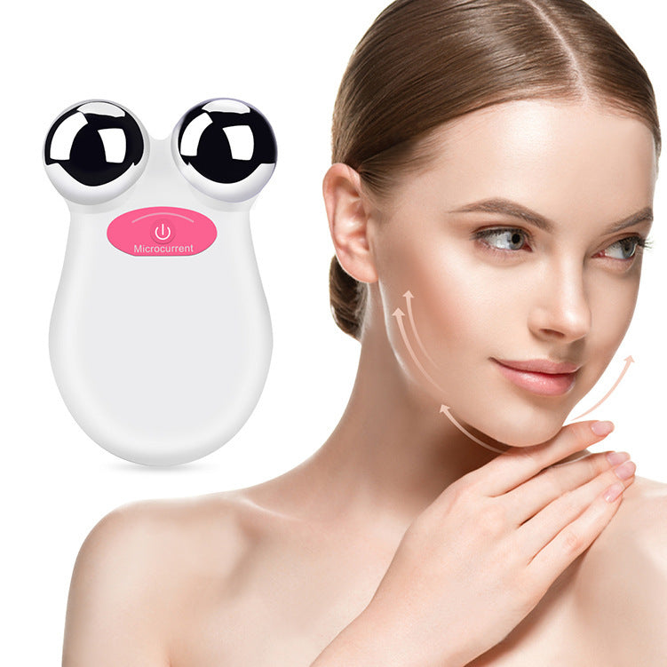 HKM-116627 Microcurrent Beauty Instrument for Home Use - Rechargeable & Compact Design, Enhances Skin Vitality