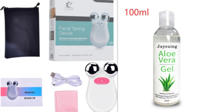 HKM-116627 Microcurrent Beauty Instrument for Home Use - Rechargeable & Compact Design, Enhances Skin Vitality