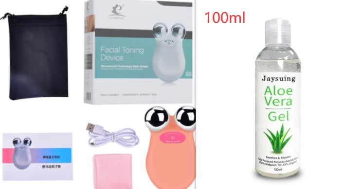 HKM-116627 Microcurrent Beauty Instrument for Home Use - Rechargeable & Compact Design, Enhances Skin Vitality