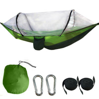 HKM-780819 Fully-Automatic Speed-Open Hammock with Insect Netting Solution