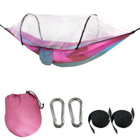 HKM-780819 Fully-Automatic Speed-Open Hammock with Insect Netting Solution