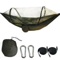 HKM-780819 Fully-Automatic Speed-Open Hammock with Insect Netting Solution