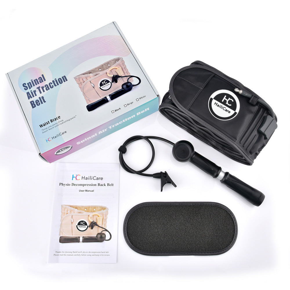 HKM-229075 Elderly Waist Support Belt for Inflatable Decompression and Spine Health, Adjustable Fit for Lumbar Protection