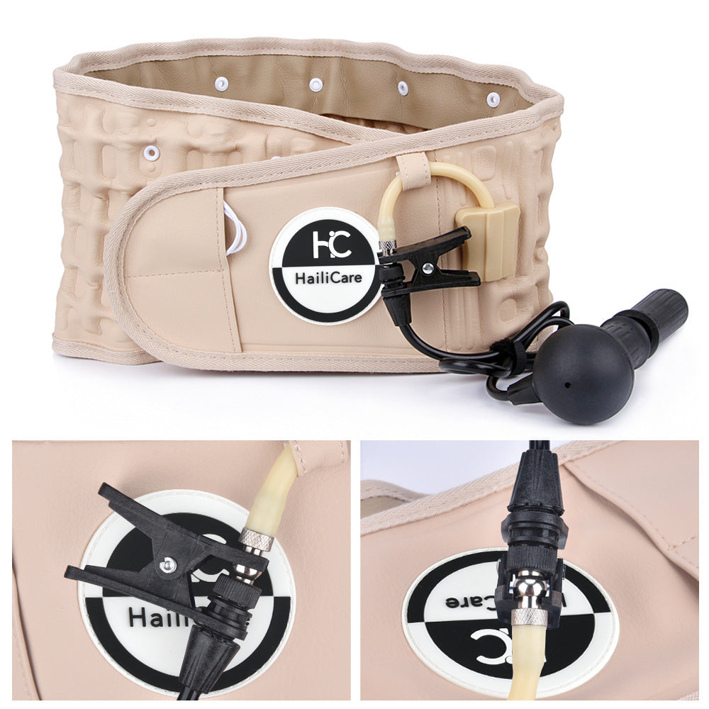 HKM-229075 Elderly Waist Support Belt for Inflatable Decompression and Spine Health, Adjustable Fit for Lumbar Protection
