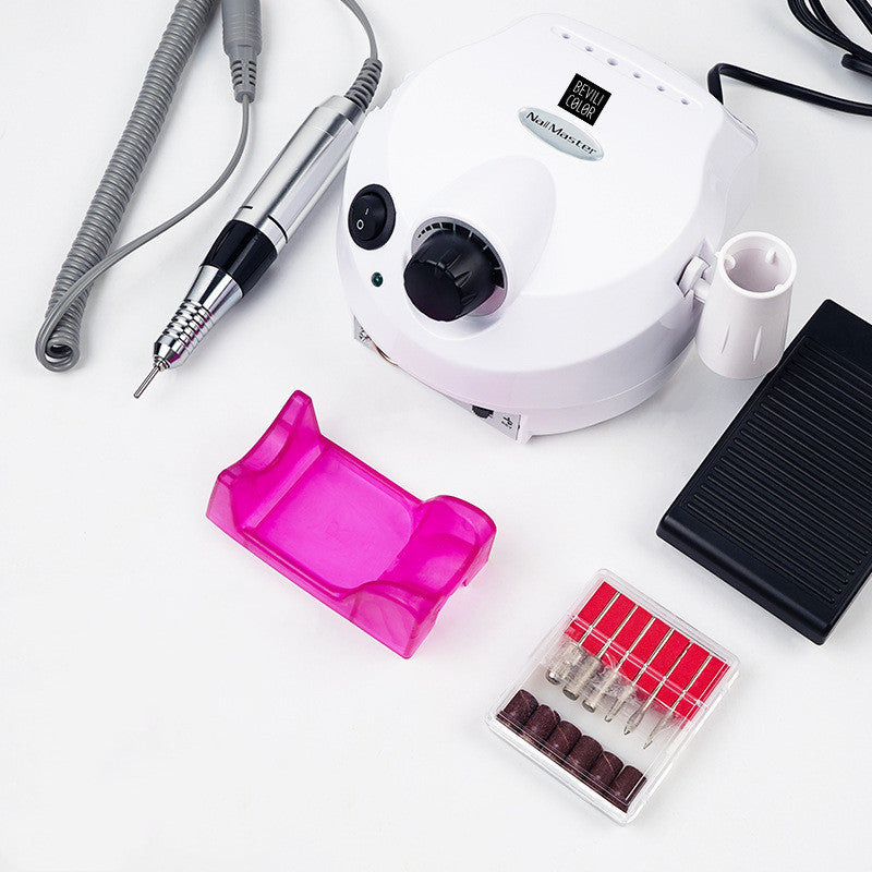 HKM-769747 Electric Nail Polisher with Foot Switch and Stepless Speed Control, 3000 RPM Nail Removing Tool