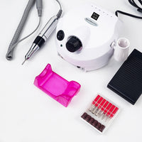 HKM-769747 Electric Nail Polisher with Foot Switch and Stepless Speed Control, 3000 RPM Nail Removing Tool
