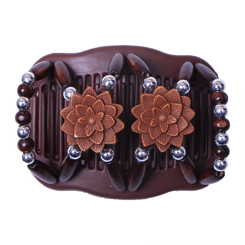HKM-019795 Wood and Plastic Variety Magic Comb for Effortless Styling