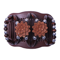 HKM-019795 Wood and Plastic Variety Magic Comb for Effortless Styling