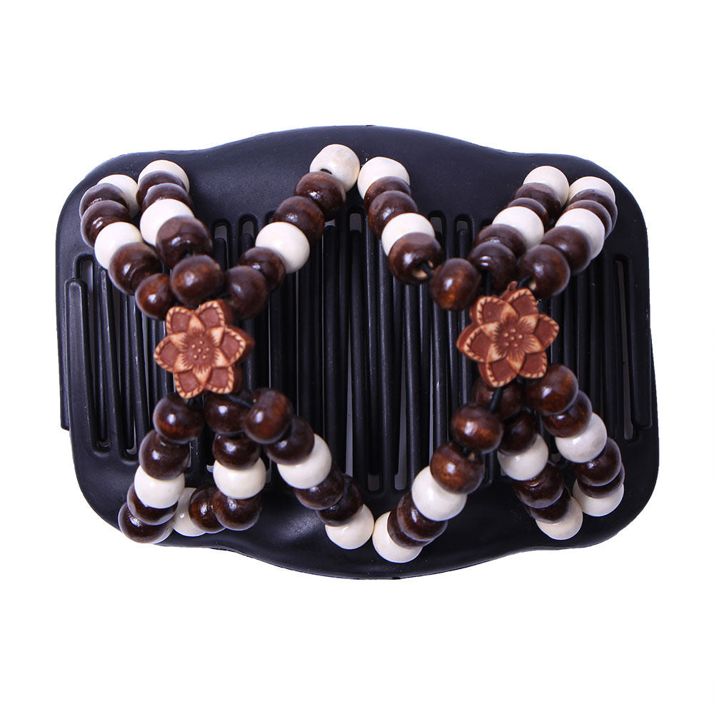 HKM-019795 Wood and Plastic Variety Magic Comb for Effortless Styling