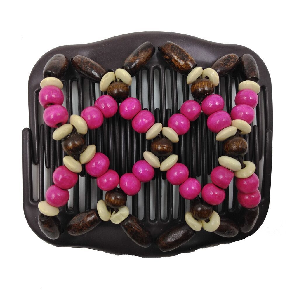 HKM-019795 Wood and Plastic Variety Magic Comb for Effortless Styling