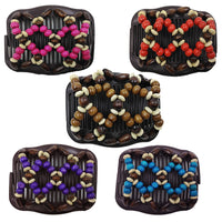 HKM-019795 Wood and Plastic Variety Magic Comb for Effortless Styling