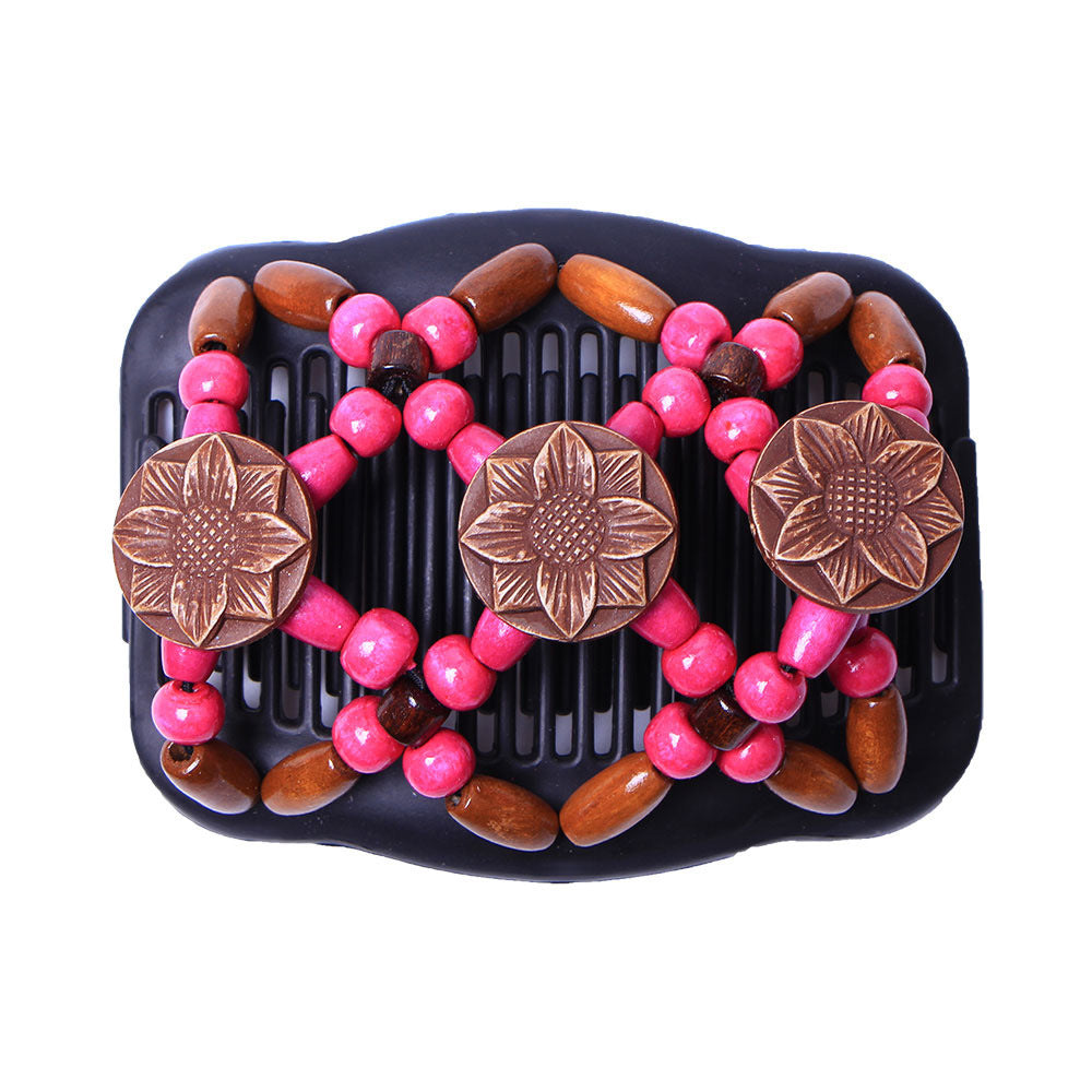 HKM-019795 Wood and Plastic Variety Magic Comb for Effortless Styling