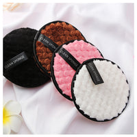 HKM-402131 Magic Lazy Man Water Makeup Removing Puff - 3 Pack Synthetic Sponge Set for Face Wash and Makeup Removal