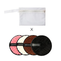 HKM-402131 Magic Lazy Man Water Makeup Removing Puff - 3 Pack Synthetic Sponge Set for Face Wash and Makeup Removal