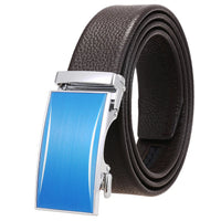 HKM-521491 Durable Automatic Buckle Belt for Men, Casual Design, Style 23003-5