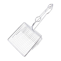 HKM-873491 Durable Iron Cat Cleaning Tool - Litter Shovel Scoop for Effortless Pet Care