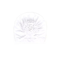 HKM-970067 Bloom Flower Knot Headband for Toddlers - Elastic Infant Turban Beanie Cap, Soft Cotton Blend, Fall & Winter Wear
