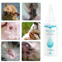 HKM-513939 Pet Ear Cleaning Liquid - 60ml, Effective Ear Wash for General Use, Green Formula