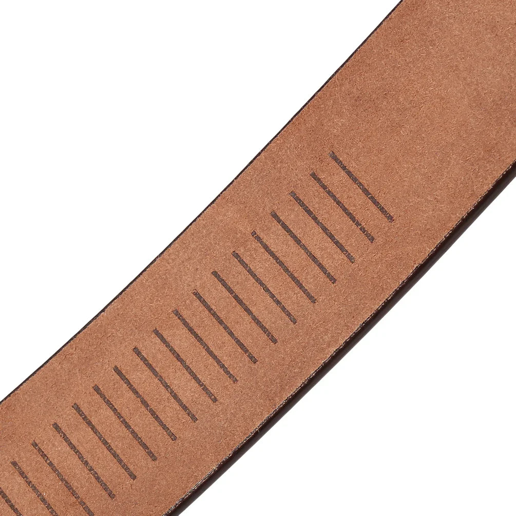 HKM-748563 Toothless Leather Belt Accessories, 3.5CM Width, Model LY35-3709