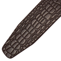 HKM-748563 Toothless Leather Belt Accessories, 3.5CM Width, Model LY35-3709