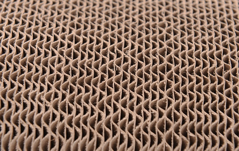 HKM-805651 Cat Paw Scratch Board - Durable Corrugated Paper Biting Toy for Cats, 44cm x 24cm