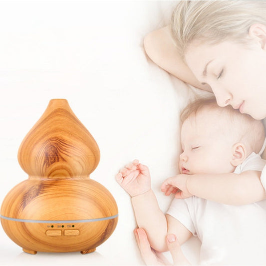 HKM-397907 150ml Ultrasonic Wood Grain Aromatherapy Humidifier for Improved Air Quality and Relaxation