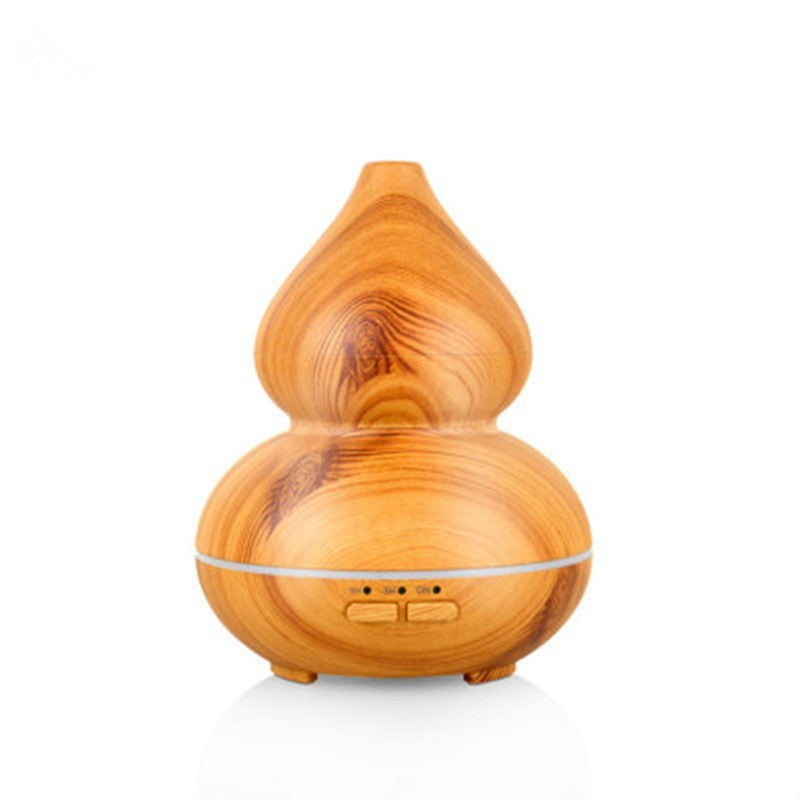 HKM-397907 150ml Ultrasonic Wood Grain Aromatherapy Humidifier for Improved Air Quality and Relaxation