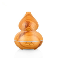 HKM-397907 150ml Ultrasonic Wood Grain Aromatherapy Humidifier for Improved Air Quality and Relaxation
