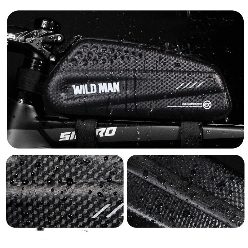 HKM-348243 Durable Hard Shell Saddle Bag for Road and Mountain Biking Accessories