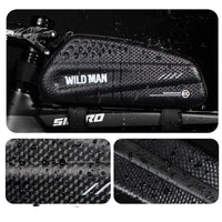 HKM-348243 Durable Hard Shell Saddle Bag for Road and Mountain Biking Accessories