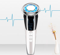 HKM-832403 Dual Temperature Skin Massager - Hot & Cold Therapy Device for Facial and Body Relaxation