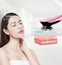 HKM-832403 Dual Temperature Skin Massager - Hot & Cold Therapy Device for Facial and Body Relaxation