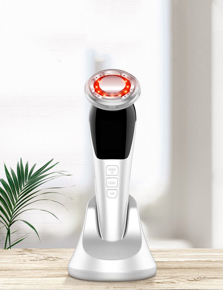 HKM-832403 Dual Temperature Skin Massager - Hot & Cold Therapy Device for Facial and Body Relaxation