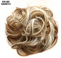 HKM-362131 Vibrant Colorful Hair Rings - 46 Shades for Styling and Accessories