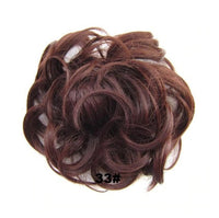 HKM-362131 Vibrant Colorful Hair Rings - 46 Shades for Styling and Accessories