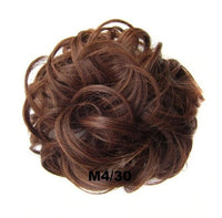 HKM-362131 Vibrant Colorful Hair Rings - 46 Shades for Styling and Accessories