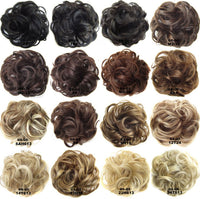 HKM-362131 Vibrant Colorful Hair Rings - 46 Shades for Styling and Accessories