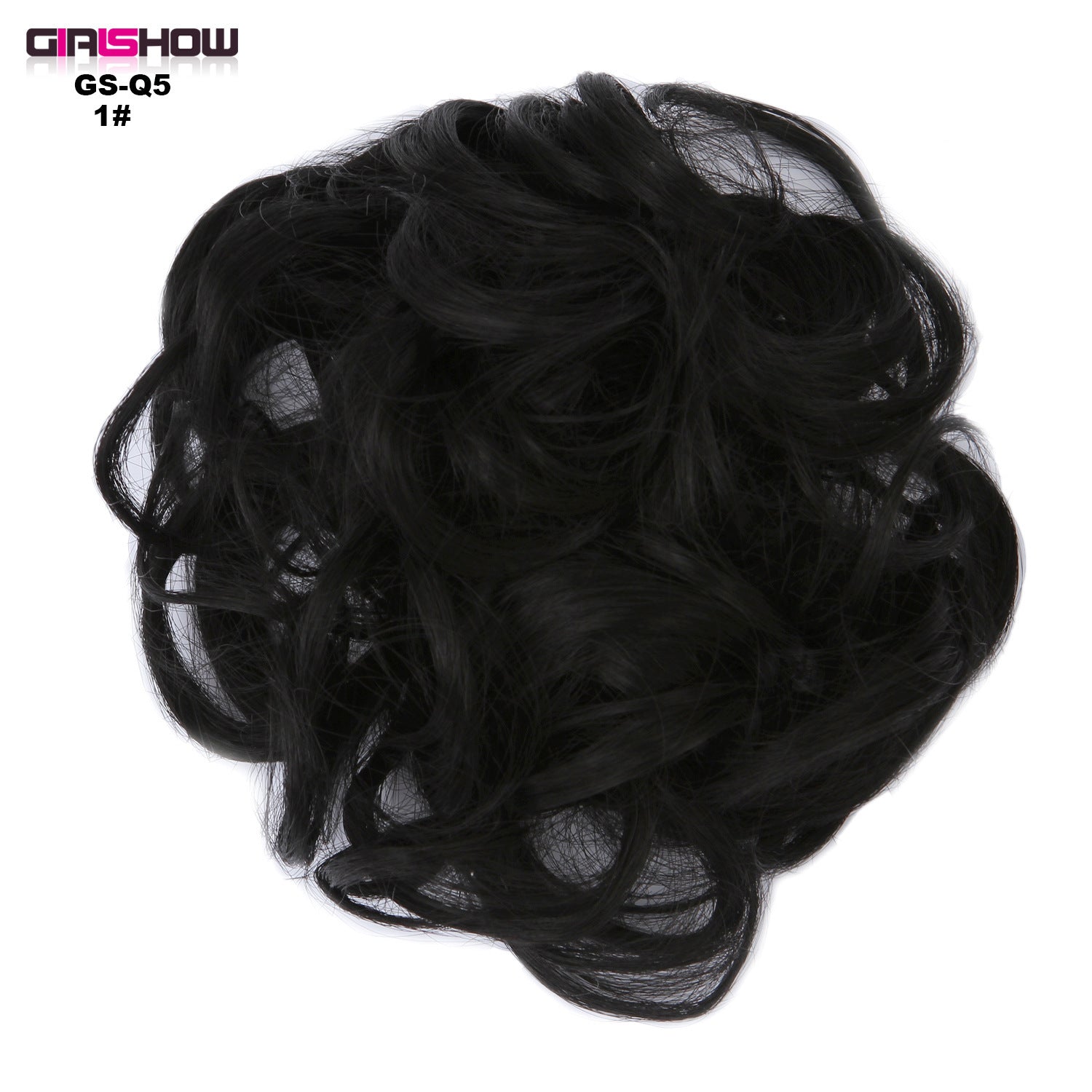 HKM-362131 Vibrant Colorful Hair Rings - 46 Shades for Styling and Accessories
