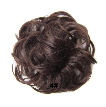 HKM-362131 Vibrant Colorful Hair Rings - 46 Shades for Styling and Accessories