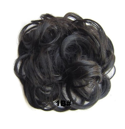 HKM-362131 Vibrant Colorful Hair Rings - 46 Shades for Styling and Accessories