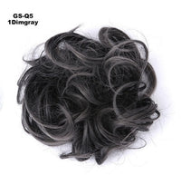 HKM-362131 Vibrant Colorful Hair Rings - 46 Shades for Styling and Accessories