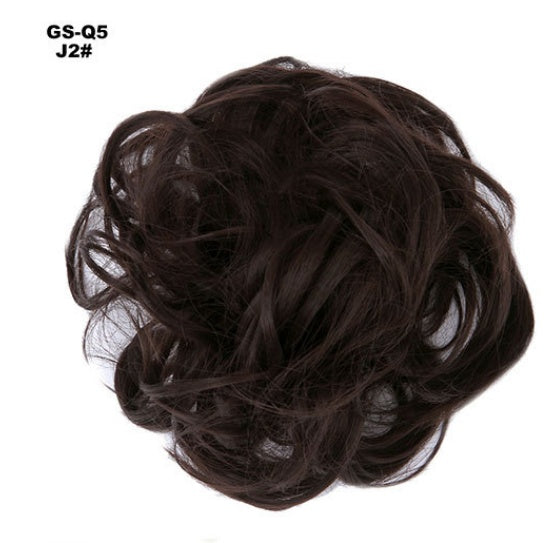 HKM-362131 Vibrant Colorful Hair Rings - 46 Shades for Styling and Accessories