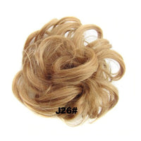 HKM-362131 Vibrant Colorful Hair Rings - 46 Shades for Styling and Accessories